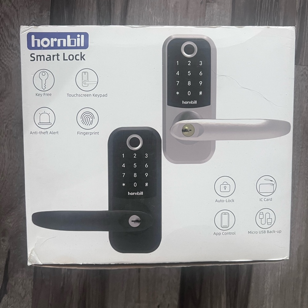 Smart Lock Keyless Entry with Handle - Picture 9 of 9
